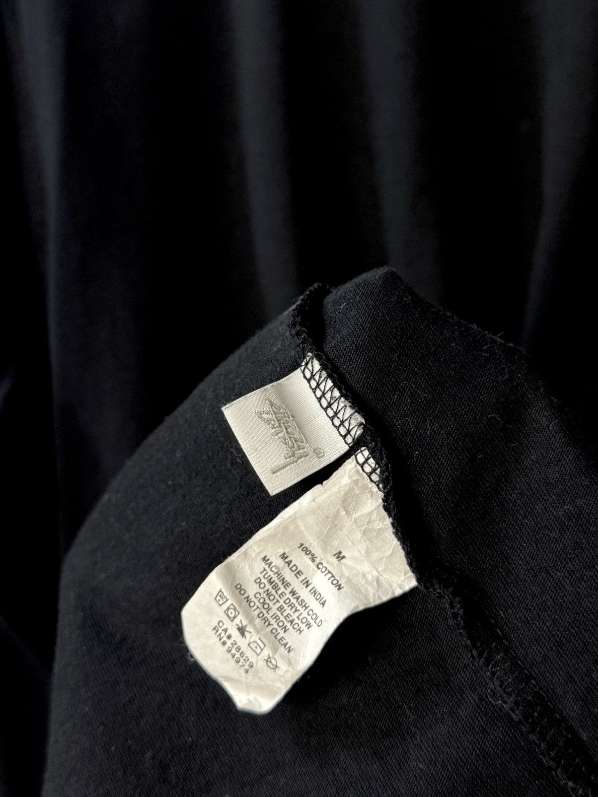 Stussy Vintage Stussy black Sweatshirt Hoodie jacket T-shirt Sk8 Size US L / EU 52-54 / 3 - 10 Thumbnail