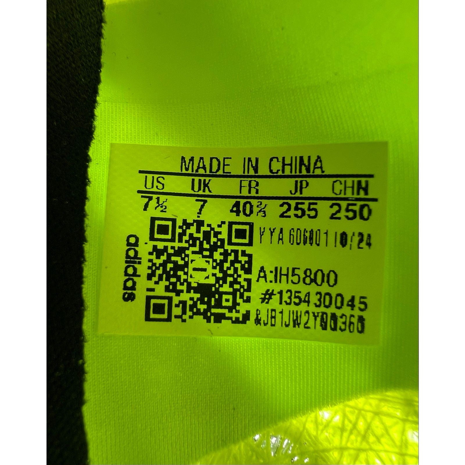 Adidas Adidas Adizero Prime SP 3 Strung “Lucid Lemon Black” Size US 7.5 / EU 40-41 - 7 Thumbnail
