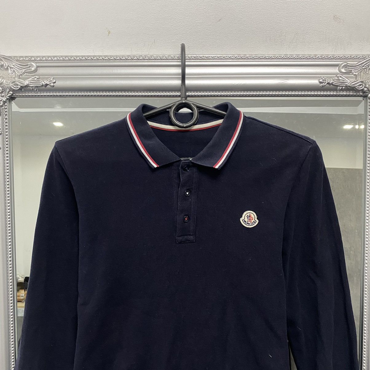 Moncler Moncler Long Sleeve Polo T Shirt Size US XS / EU 42 / 0 - 2 Thumbnail