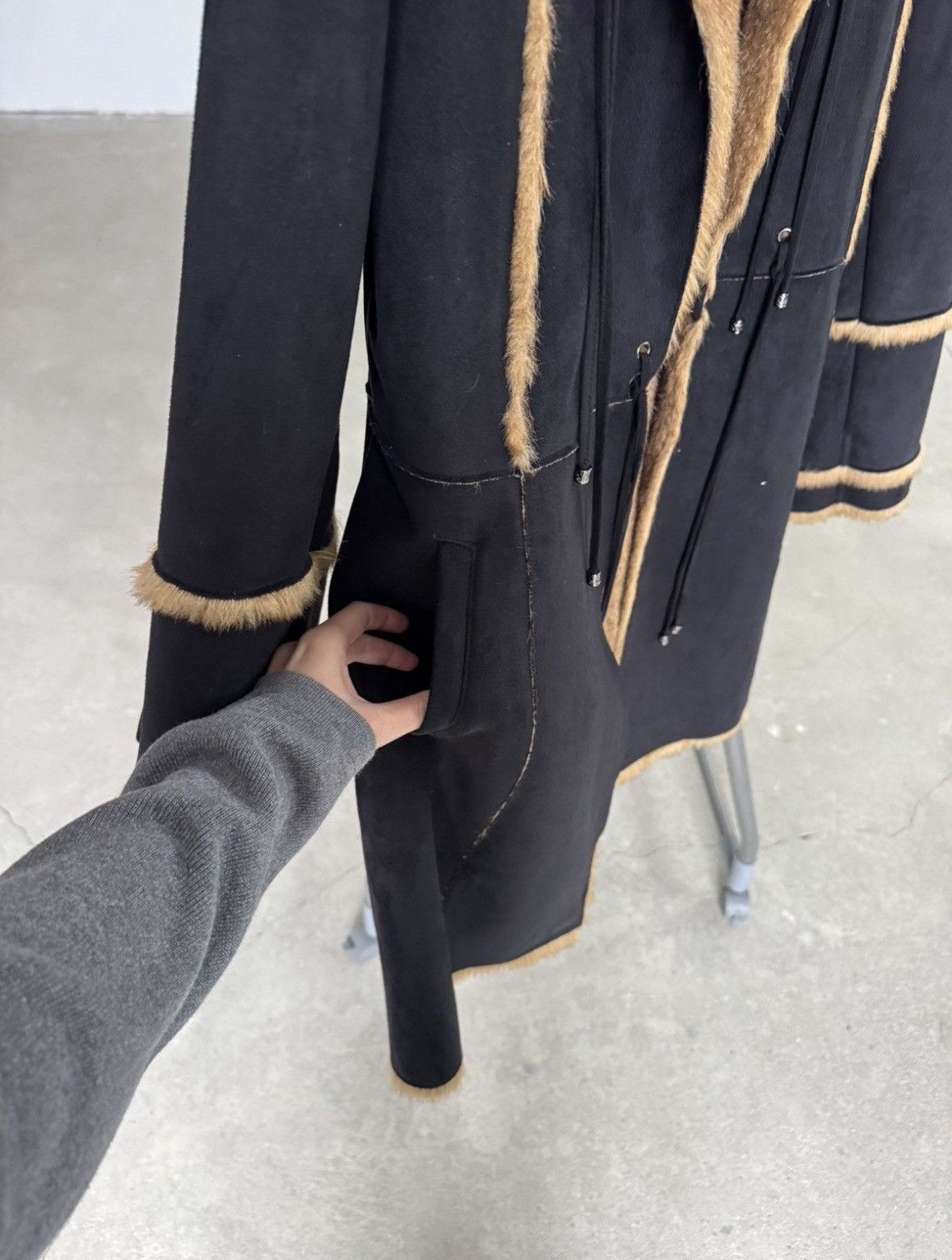 Balmain Vintage Balmain Sheepskin afgan penny lane coat Size S / US 4 / IT 40 - 14 Thumbnail