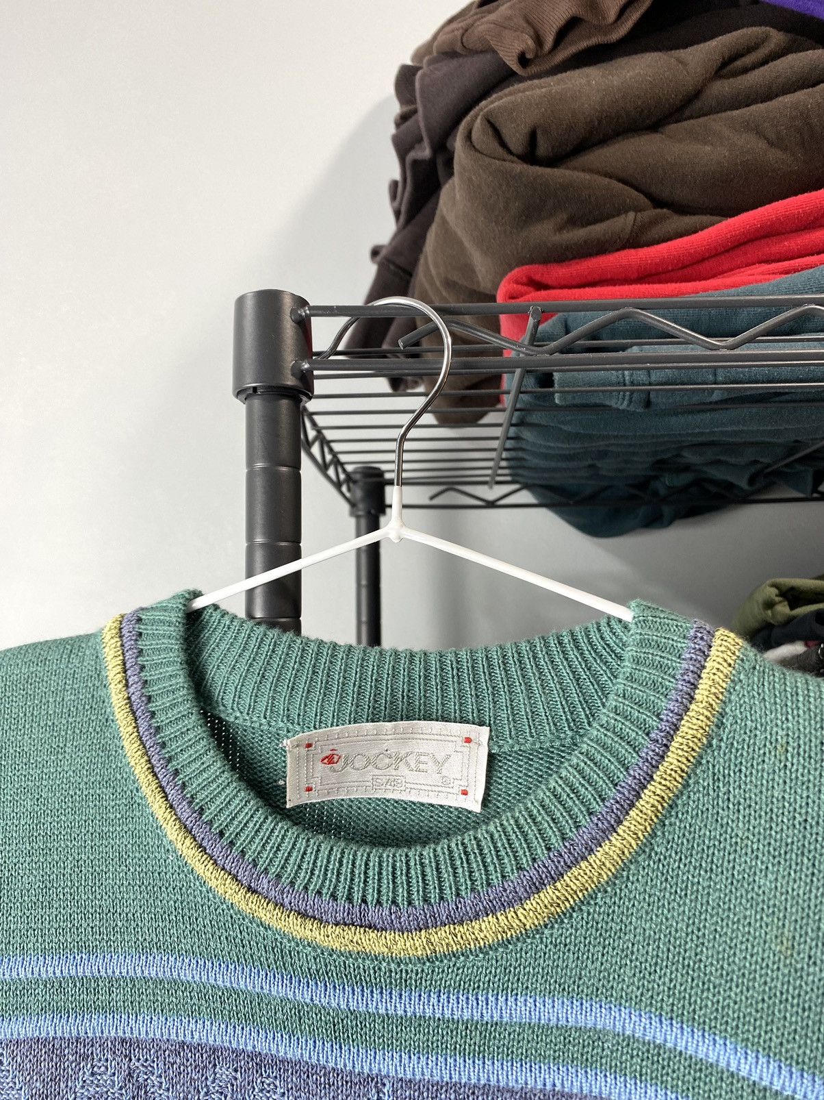 Coogi 90’s Knit Striped Sweater Coogi style Carlo Colucci Japan Size US M / EU 48-50 / 2 - 3 Thumbnail