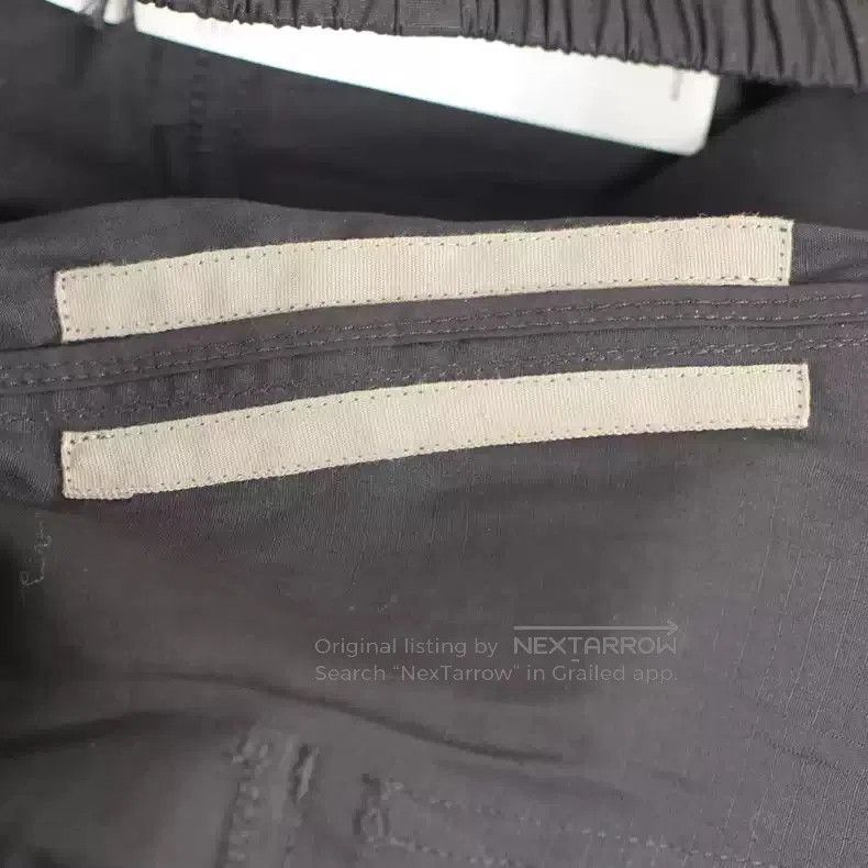 Rick Owens Rick Owens Double-track basic non-crotch drawstring shorts. Size US 32 / EU 48 - 4 Thumbnail