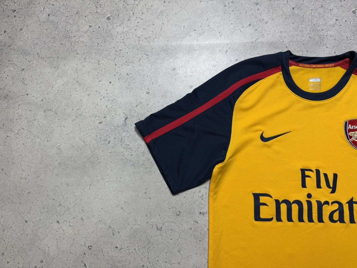 Nike Nike FC Arsenal London 2008/2009 Vintage Soccer Jersey Size US S / EU 44-46 / 1 - 5 Thumbnail