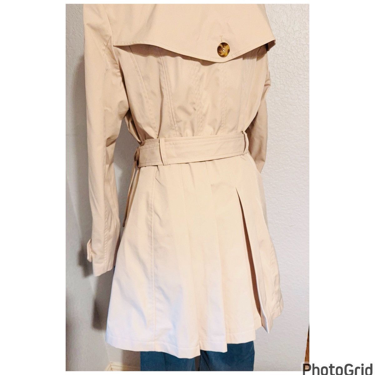 Kate Spade Kate Spade Belted Pleated Back Trench Coat NWT Size XL / US 12-14 / IT 48-50 - 4 Thumbnail