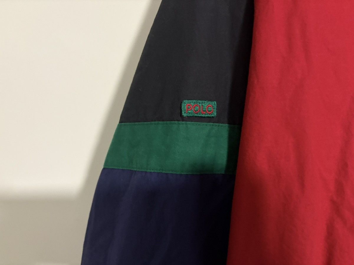 Vintage Multicolor Polo Ralph Lauren Heavy Zip Up Jacket