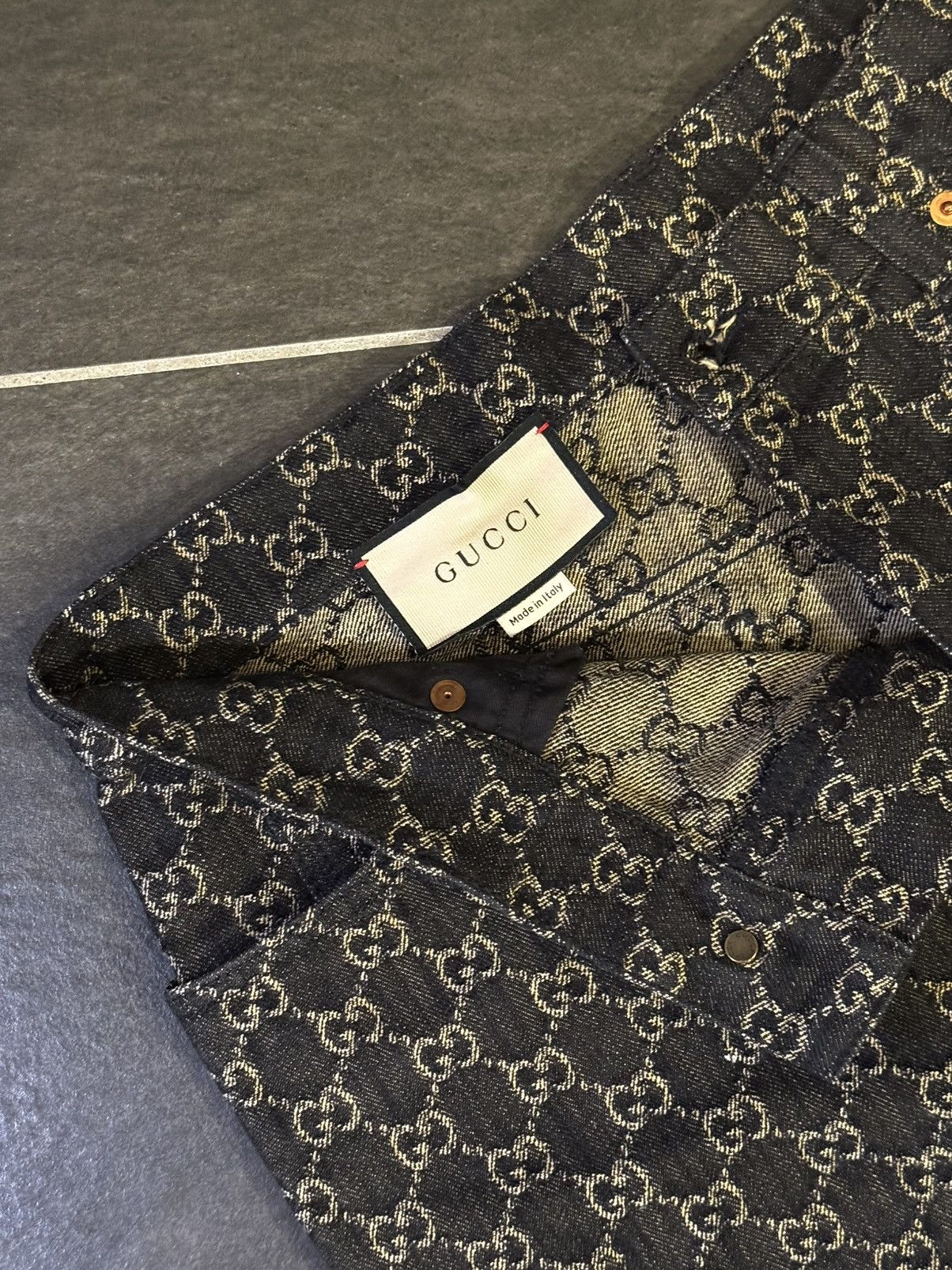 Gucci Gucci GG Monogram Denim Jeans Size US 32 / EU 48 - 3 Thumbnail