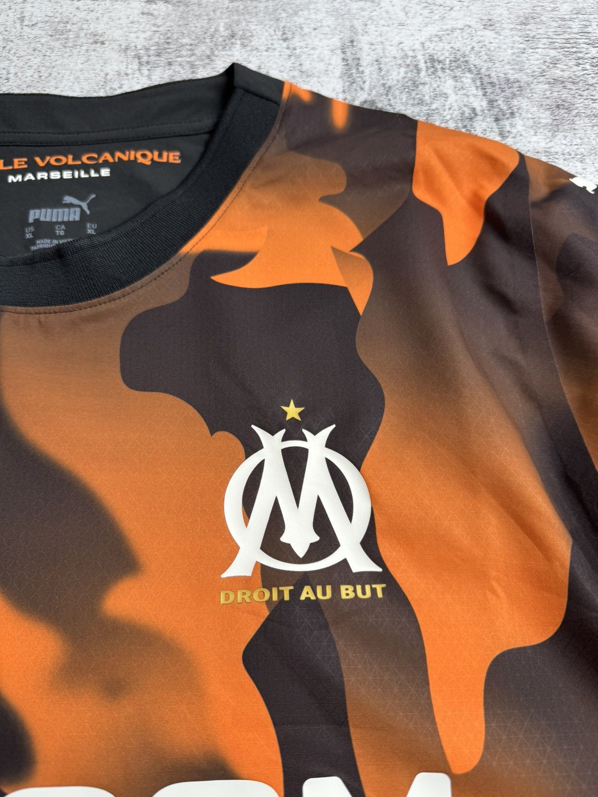 Puma OM Olympique Marseille 2024 Puma XL Third Soccer Football T Shirt Jersey Kit Size US XL / EU 56 / 4 - 8 Thumbnail
