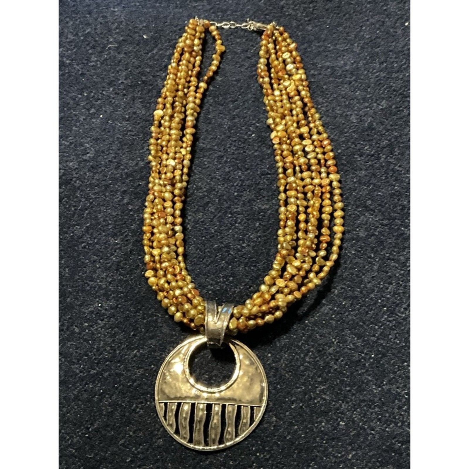 Other 14in Silpada Pearls & Silver Tone Pendant Necklace Size ONE SIZE - 2 Thumbnail