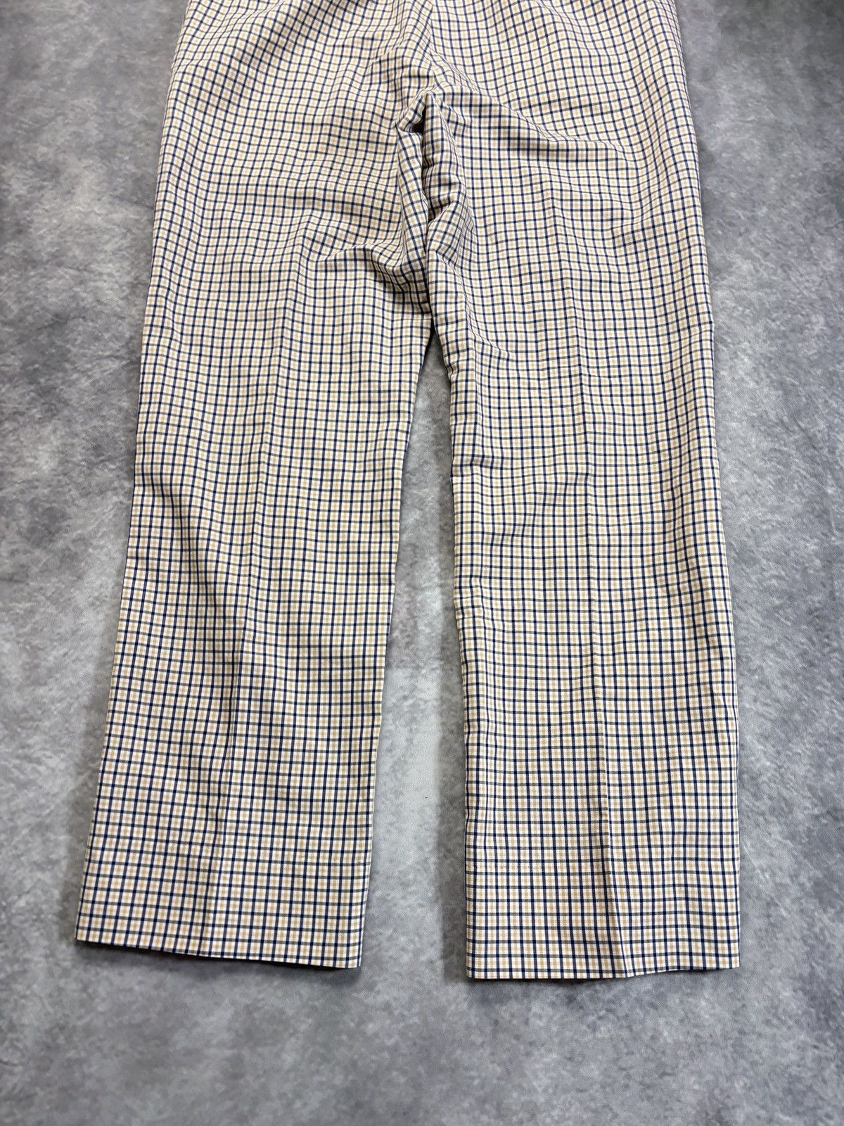 Vintage 1970s Plaid Trousers Vintage R.W. Camp Talon Zipper Pants 34 Size US 34 / EU 50 - 11 Thumbnail