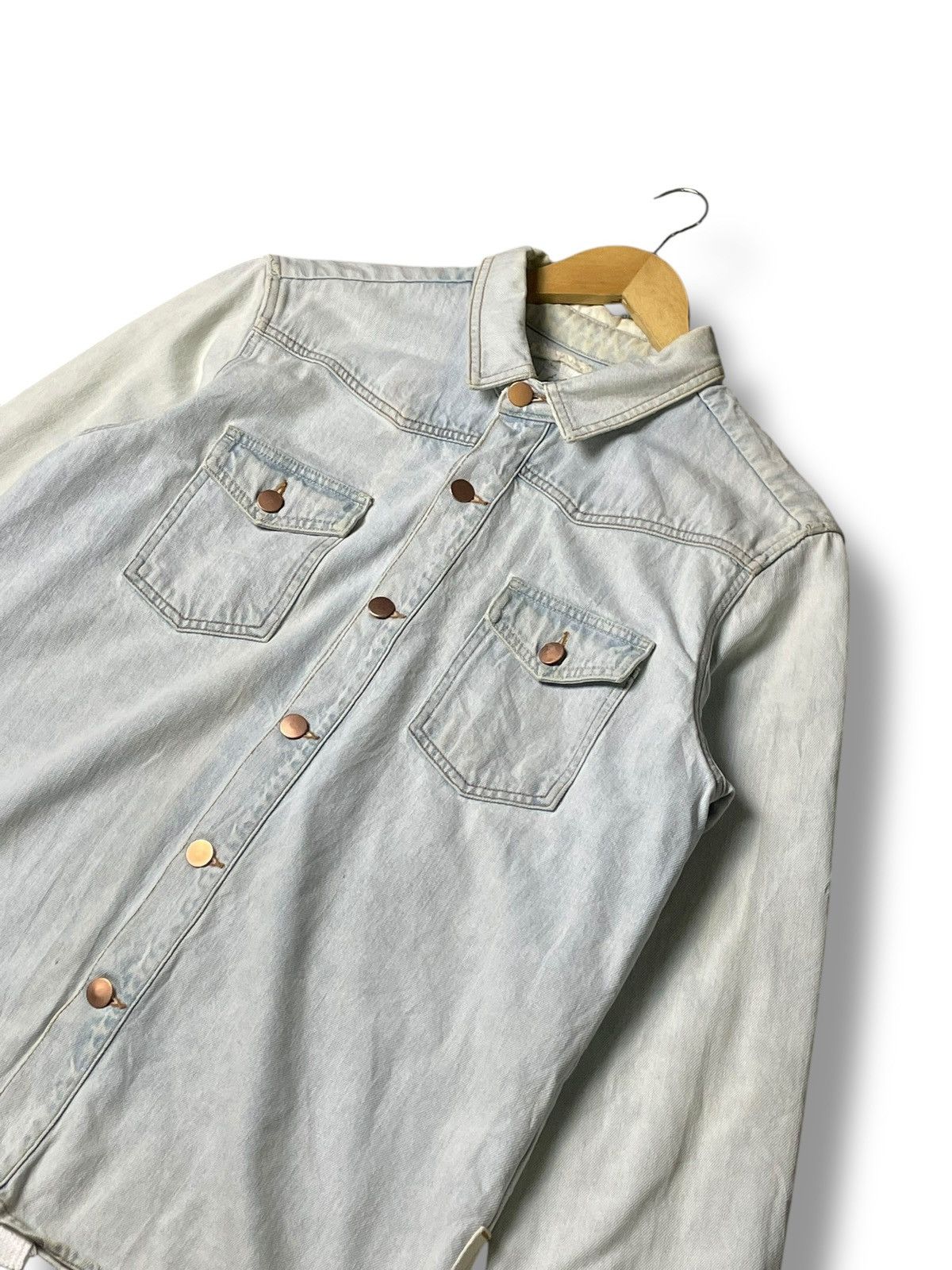 Designer × Off-White Rare Off-White Denim Jacket (55) Size US M / EU 48-50 / 2 - 4 Thumbnail