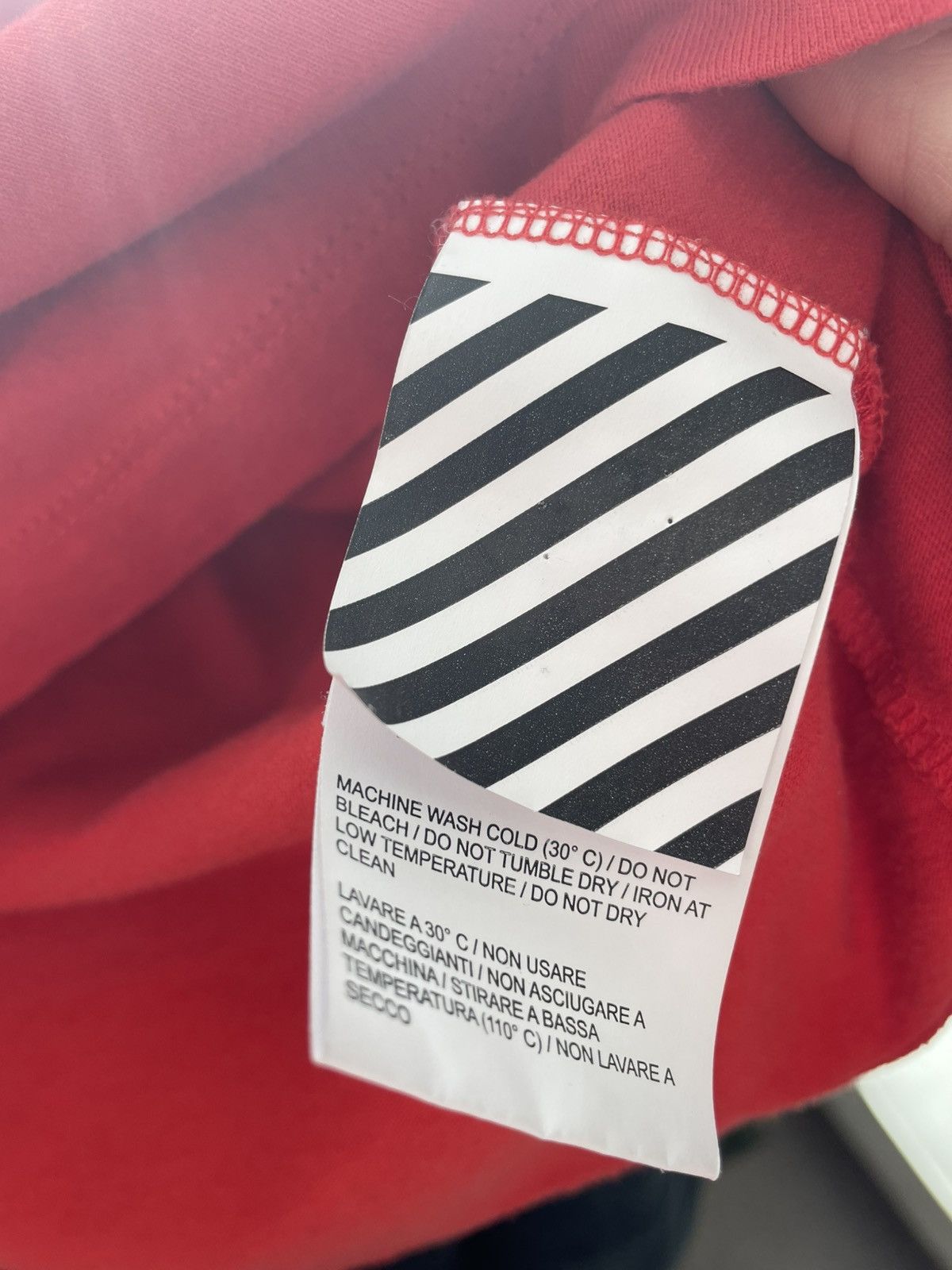 Off-White × Virgil Abloh Off White 2019 “Business Casual” tee Size US XL / EU 56 / 4 - 4 Thumbnail