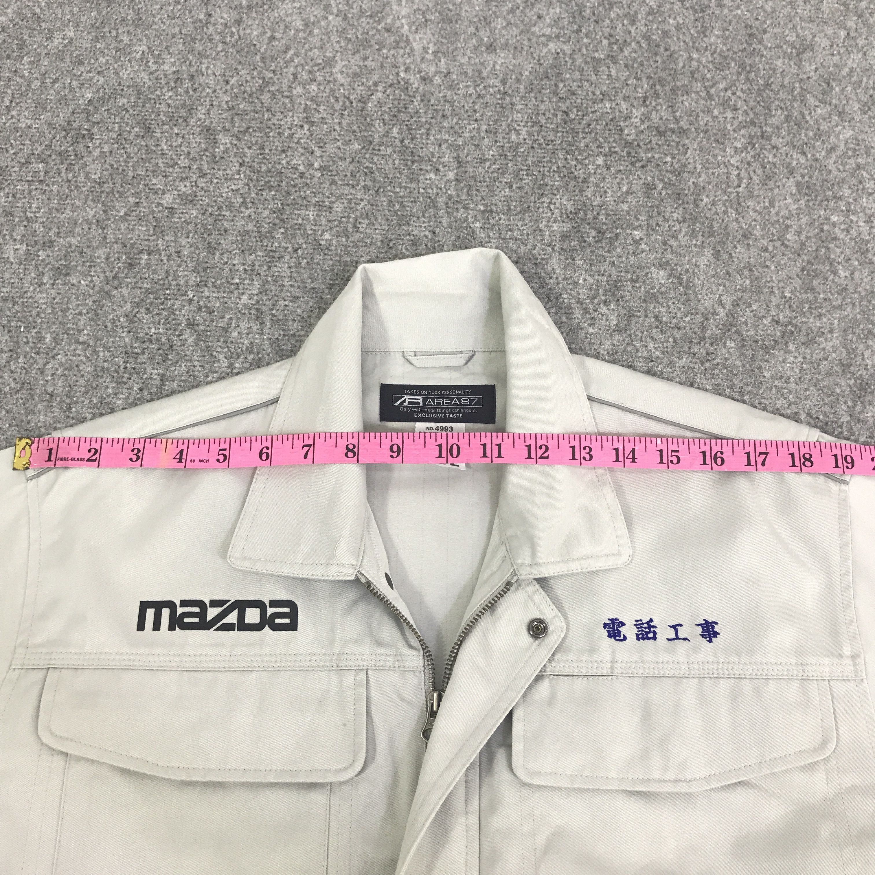 Japanese Brand Vtg Mazda x HKS Uniform Japan jacket K78B12 Size US L / EU 52-54 / 3 - 6 Thumbnail