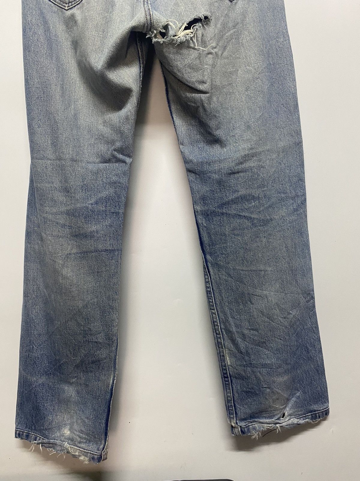 A.P.C. A.P.C Distressed Selvage Denim Jeans Pants Size US 34 / EU 50 - 6 Thumbnail