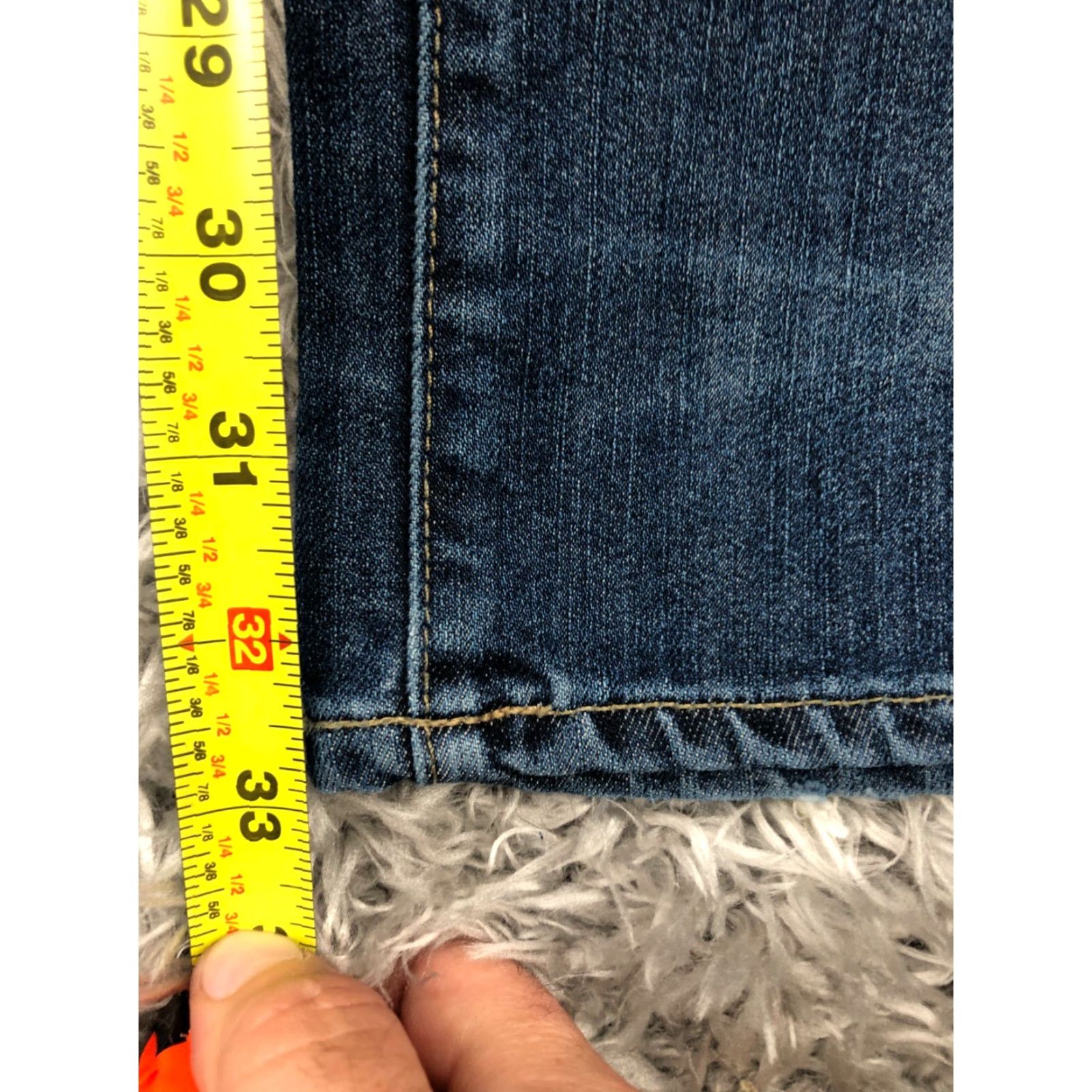 Paige Paige Hidden Hills Jeans Skinny Womens Medium Blue 28 Regular Denim ZIP Pockets 5-Pocket Style Modern Classic Vintage No? Size 28" / US 6 / IT 42 - 3 Thumbnail