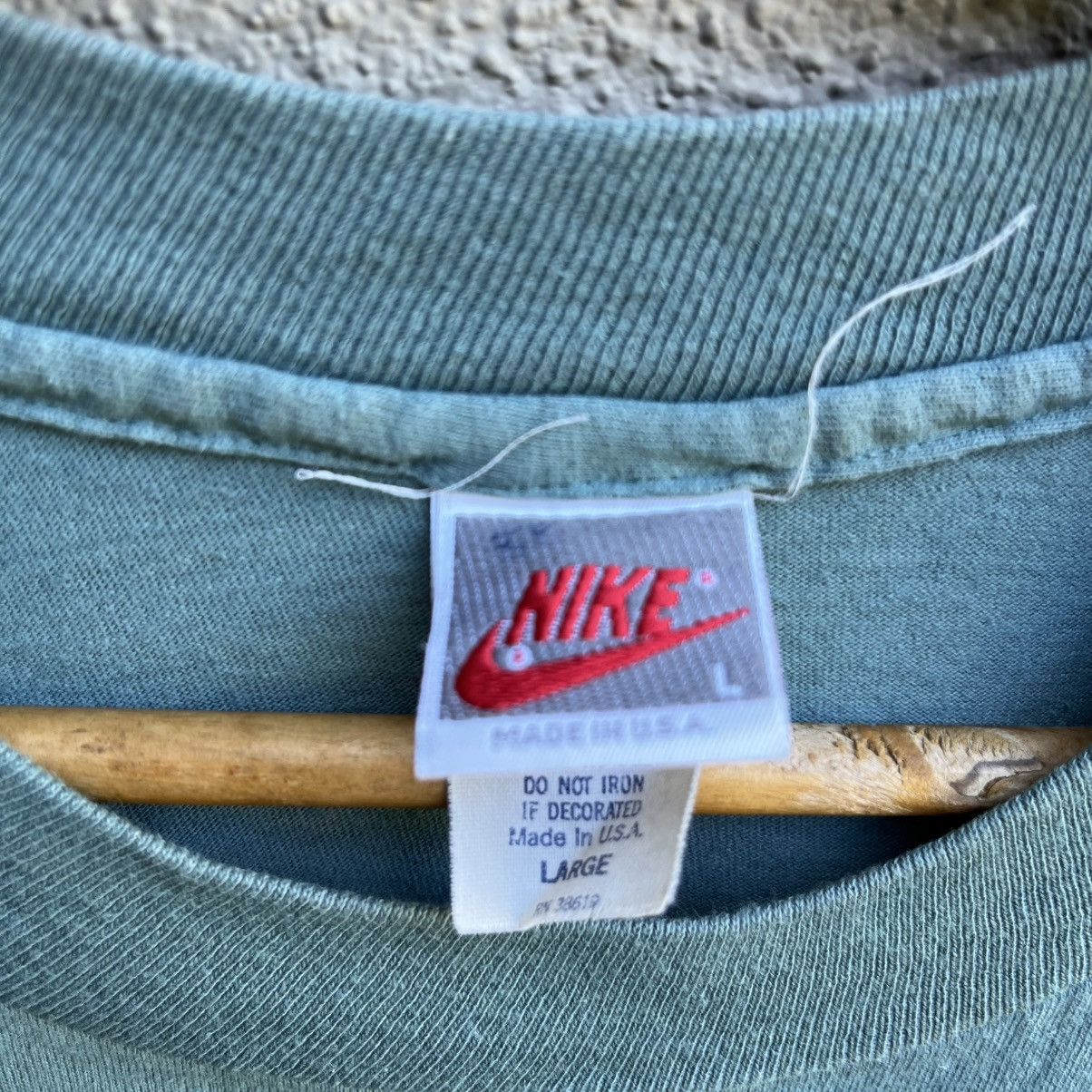 Nike Vintage 90s NIKE Cascade run off tee marathon grey tag Size US L / EU 52-54 / 3 - 5 Thumbnail