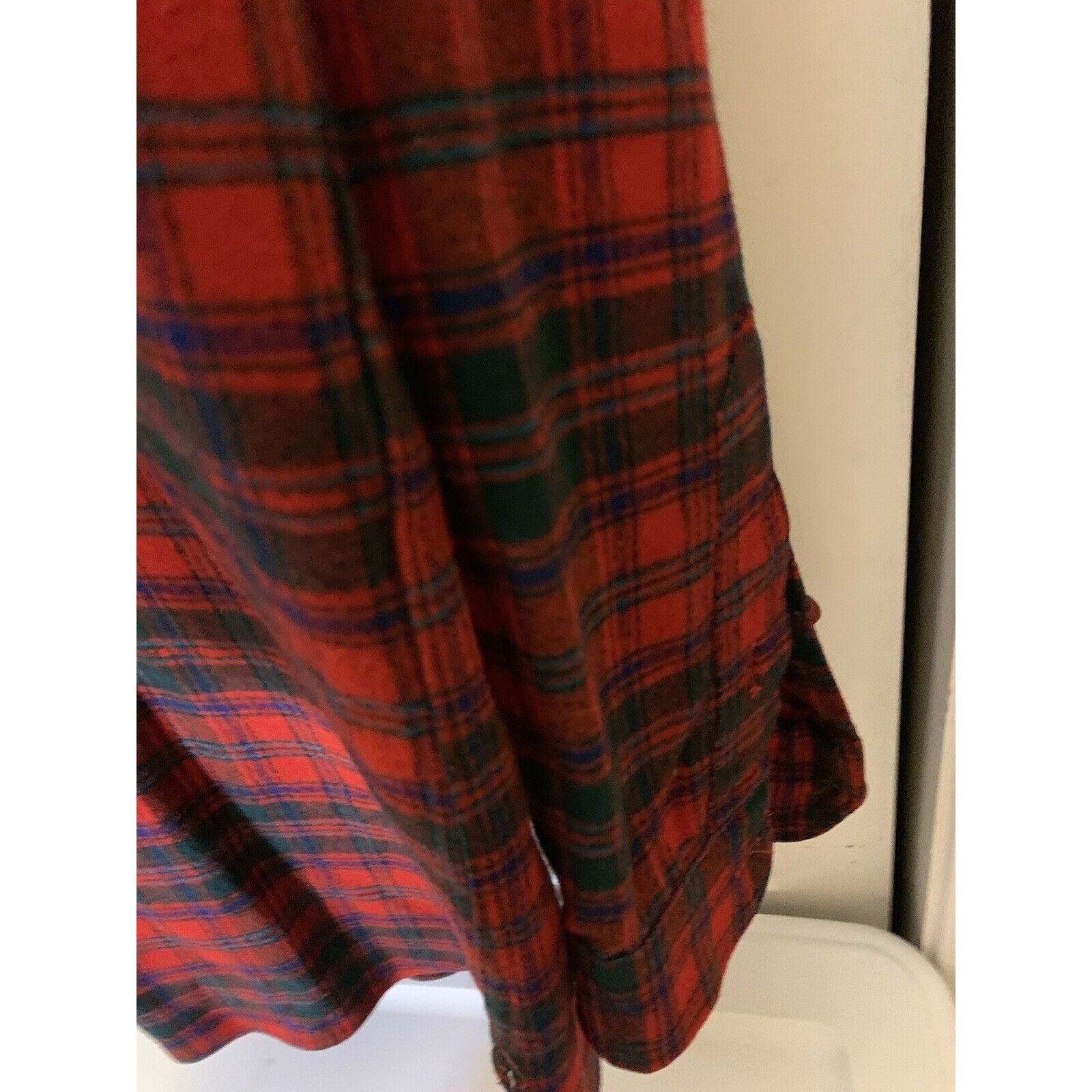 Pendleton Vintage Pendleton Men’s 17 1/2 Red Plaid Virgin Wool Shirt U Size US L / EU 52-54 / 3 - 5 Thumbnail