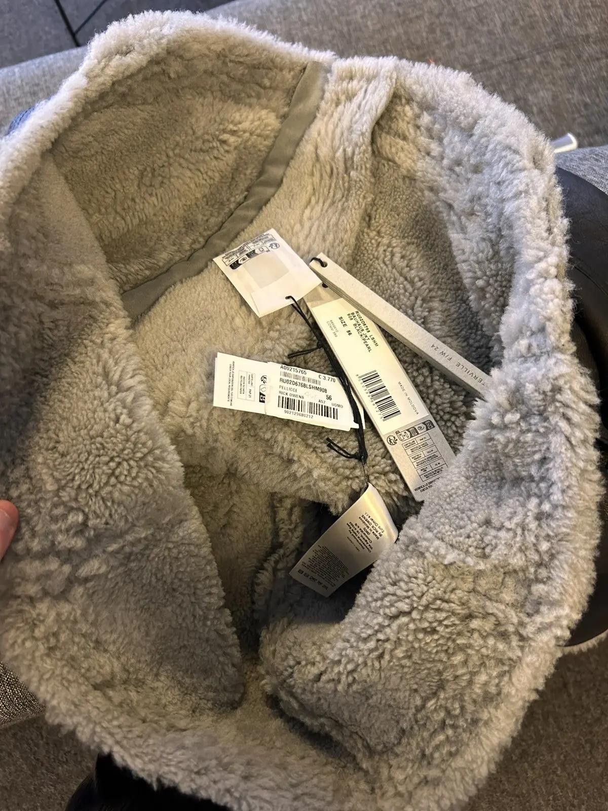 Rick Owens Rick Owens Bauhaus Sheepskin Jacket Size US XL / EU 56 / 4 - 14 Thumbnail