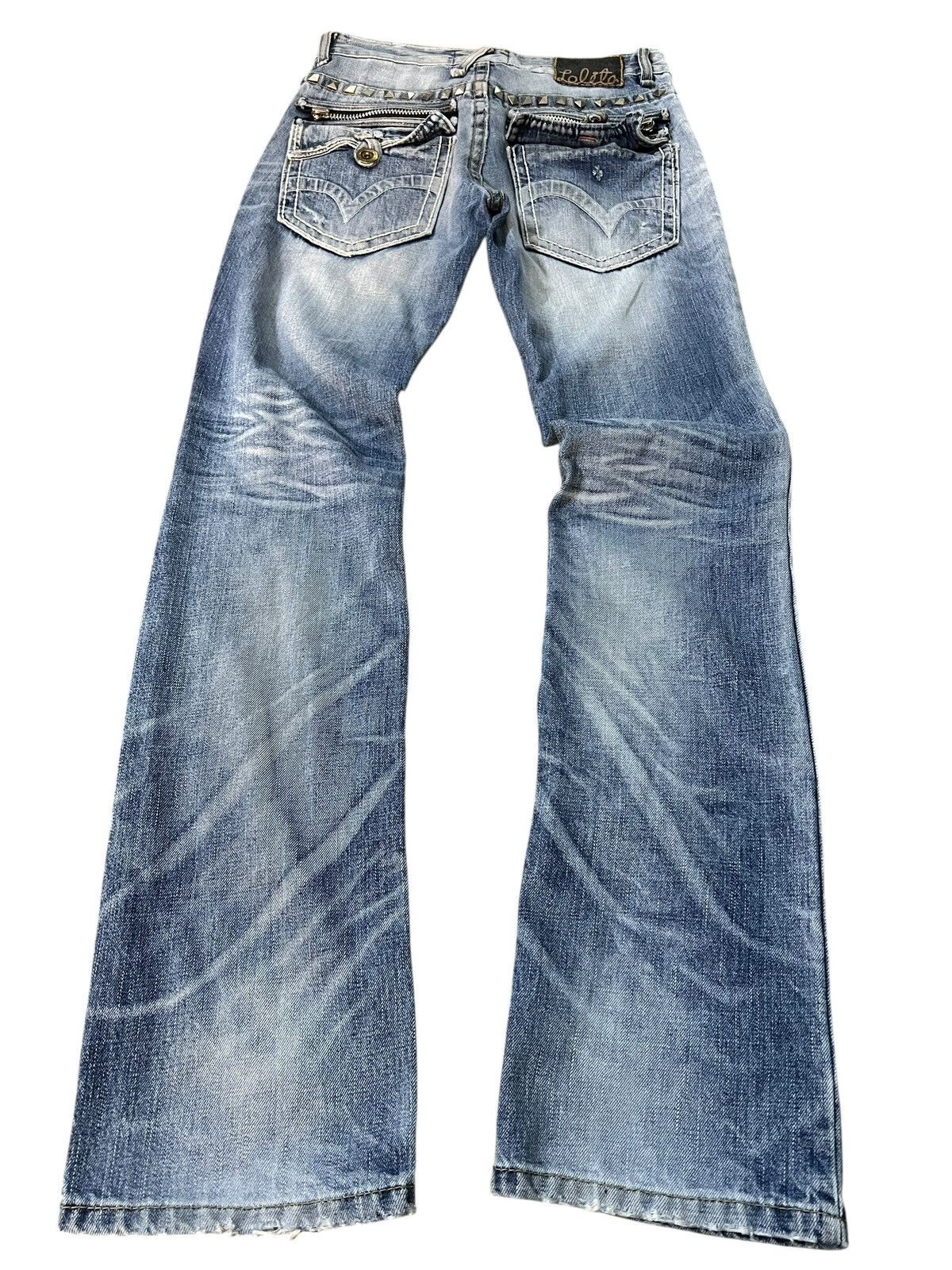 Japanese Brand Lolita By Concert Club Faded Jean Size US 30 / EU 46 - 10 Thumbnail