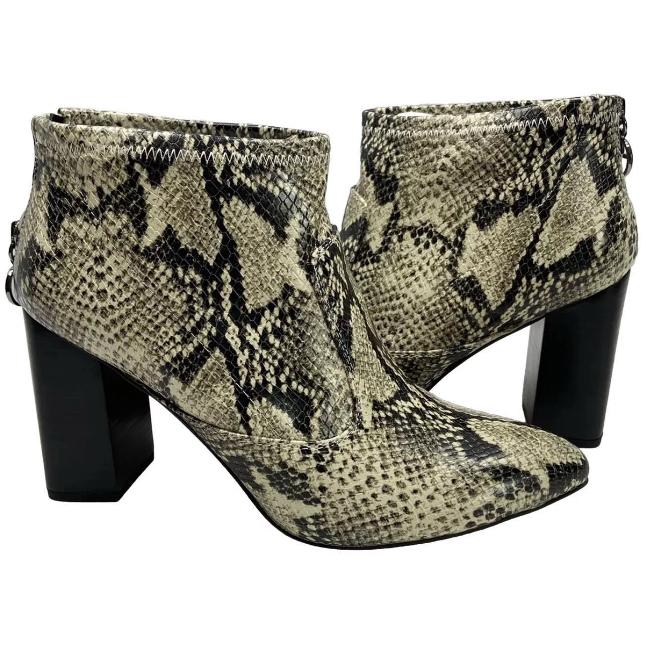 Steve Madden FRANCO SARTO Shoes Heels Kortney Roccia SY Ankle Bootie Boot Size US 8.5 / IT 38.5 - 1 Thumbnail