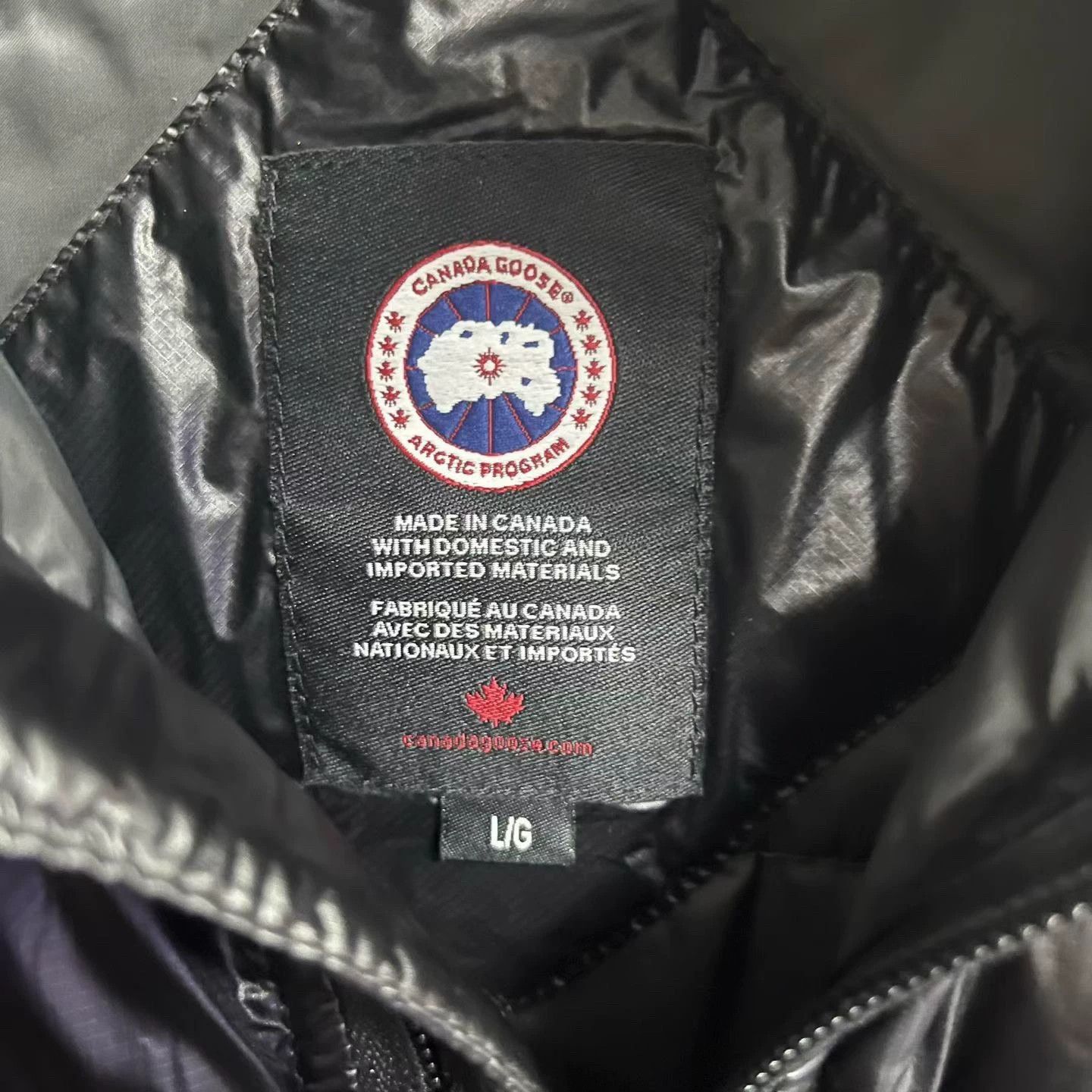 Canada Goose black high-quality long sleeve down jacket Size US L / EU 52-54 / 3 - 2 Thumbnail