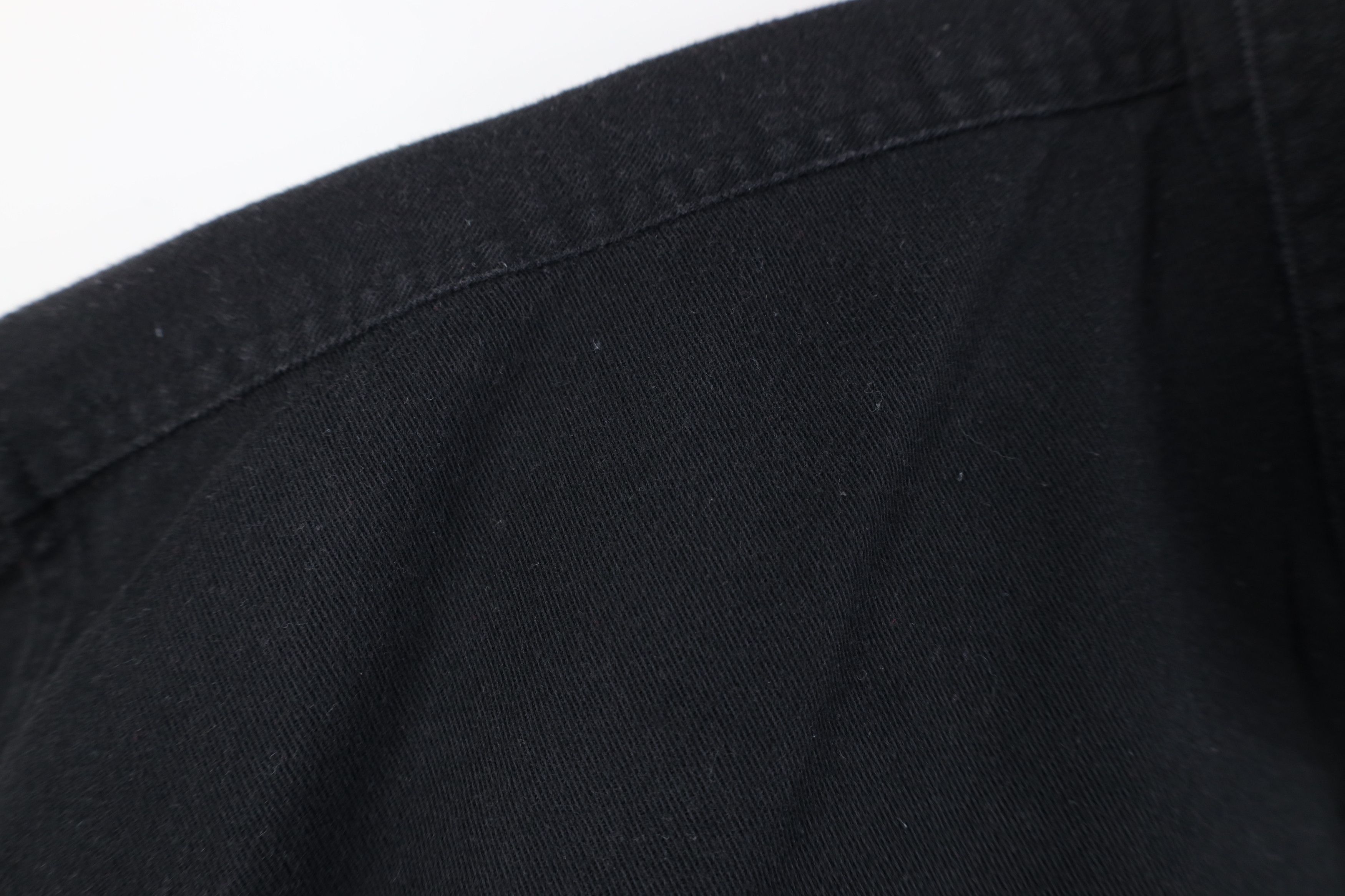 Vintage Vintage 90s Streetwear Short Sleeve Button Down Shirt Black Size US XL / EU 56 / 4 - 5 Thumbnail