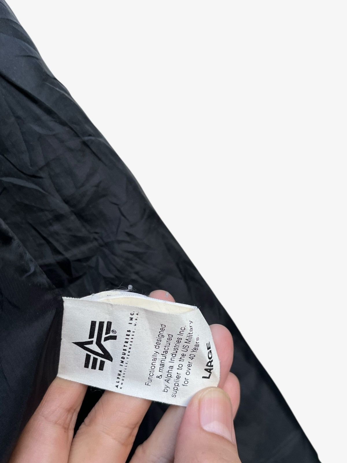 Alpha Industries Alpha Industries Quilted Bomber Jacket Size US L / EU 52-54 / 3 - 12 Thumbnail