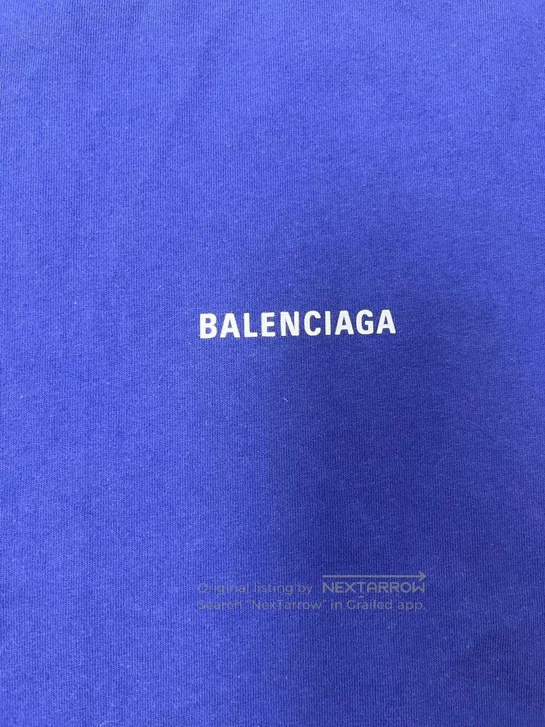 Balenciaga Balenciaga Logo Round Neck Short Sleeve T-Shirt Size US M / EU 48-50 / 2 - 3 Thumbnail
