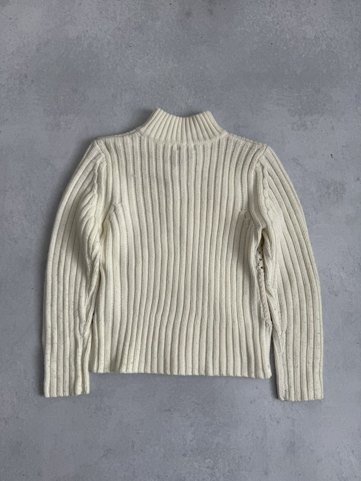 Just Cavalli Vintage Just Cavalli Knit Double Zip Wool Sweater Size S / US 4 / IT 40 - 7 Thumbnail