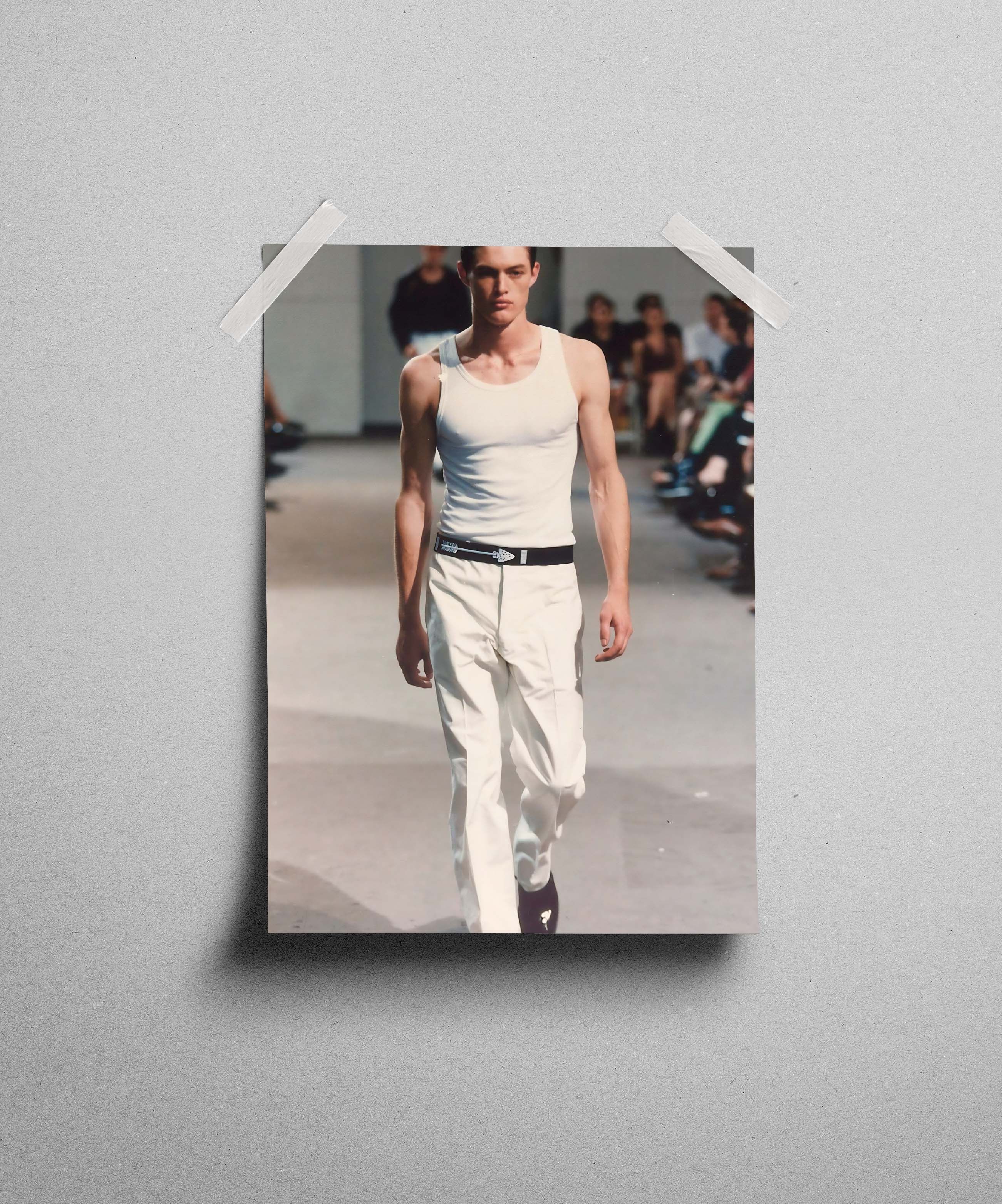Helmut Lang 1998 Helmut Lang Poster Gift Vintage Archive Art Book Logo Size ONE SIZE - 3 Thumbnail
