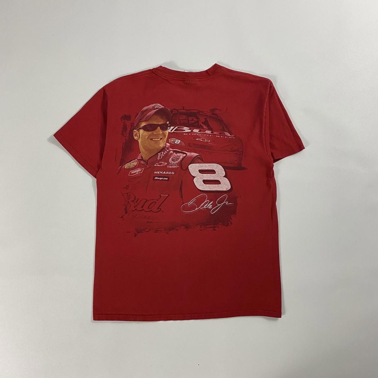 NASCAR Dale Earnhardt Jr Red NASCAR Tee Size US M / EU 48-50 / 2 - 2 Thumbnail