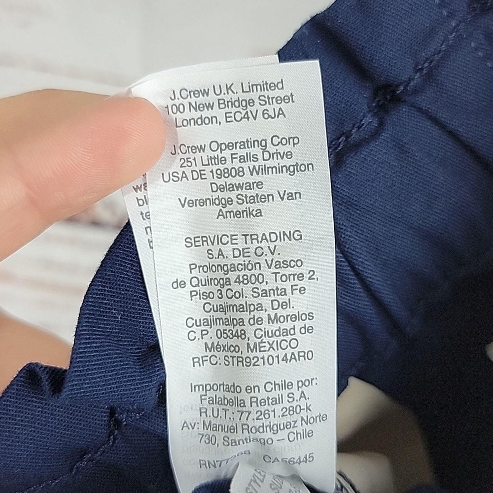 J.Crew J Crew Navy Paperbag Chino Shorts Size 2 Size 26" / US 2 / IT 38 - 11 Thumbnail