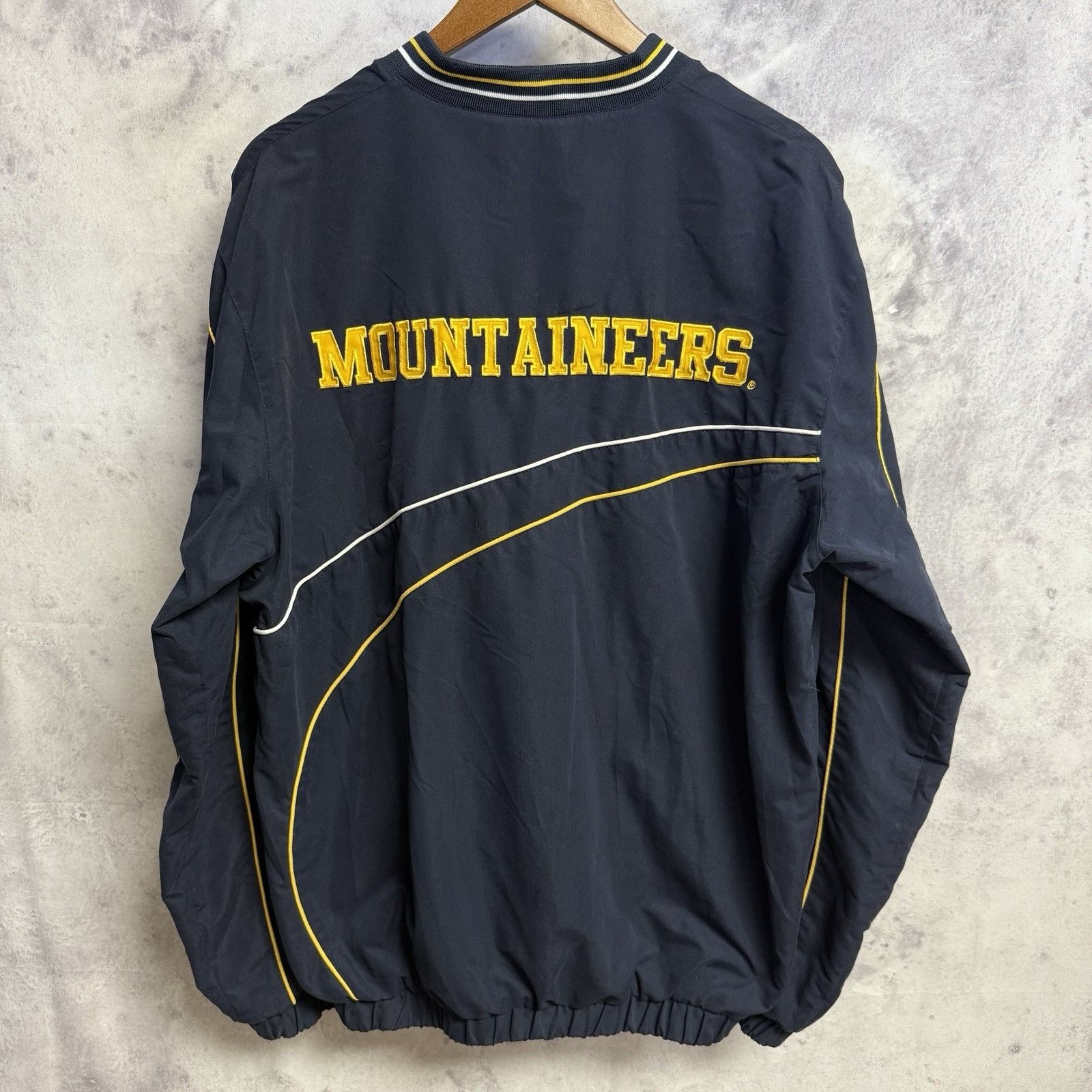 Vintage West Virginia University Mountaineers Jacket Mens Medium 25x Size US M / EU 48-50 / 2 - 2 Thumbnail