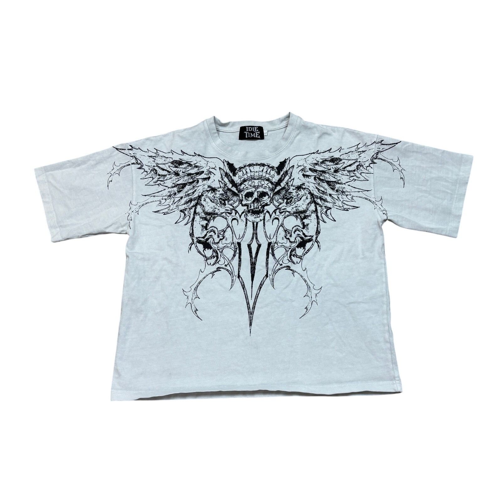 Other Y2K Grunge Style Idle Time Boxy T Shirt Men's Large Size US L / EU 52-54 / 3 - 1 Thumbnail