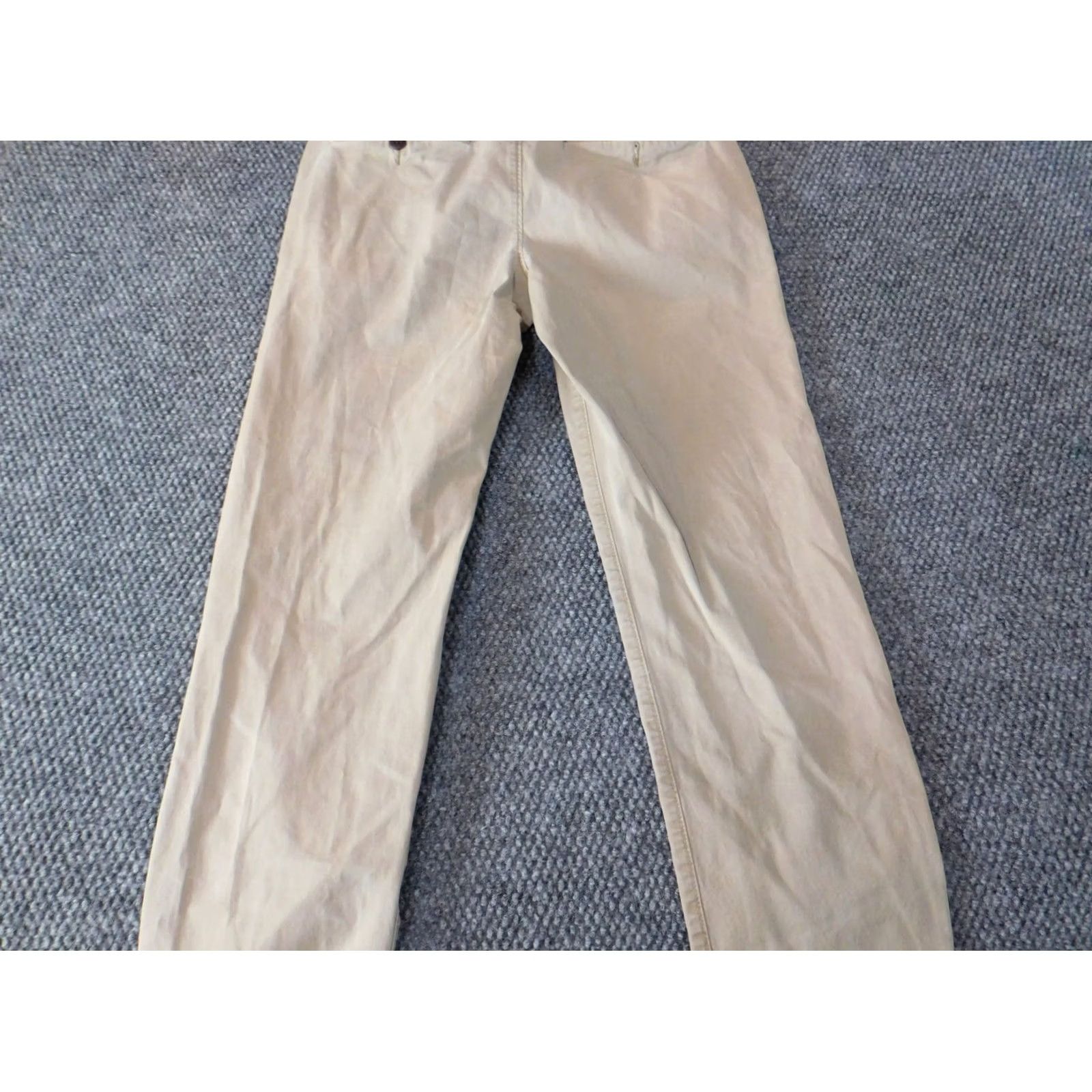 American Eagle Outfitters American Eagle Outfitters Pants 30x28 Beige Regular Straight Chino Cotton Flat Front Canvas Zipper Mens Regular 30 Inseam 28 Size US 30 / EU 46 - 6 Thumbnail