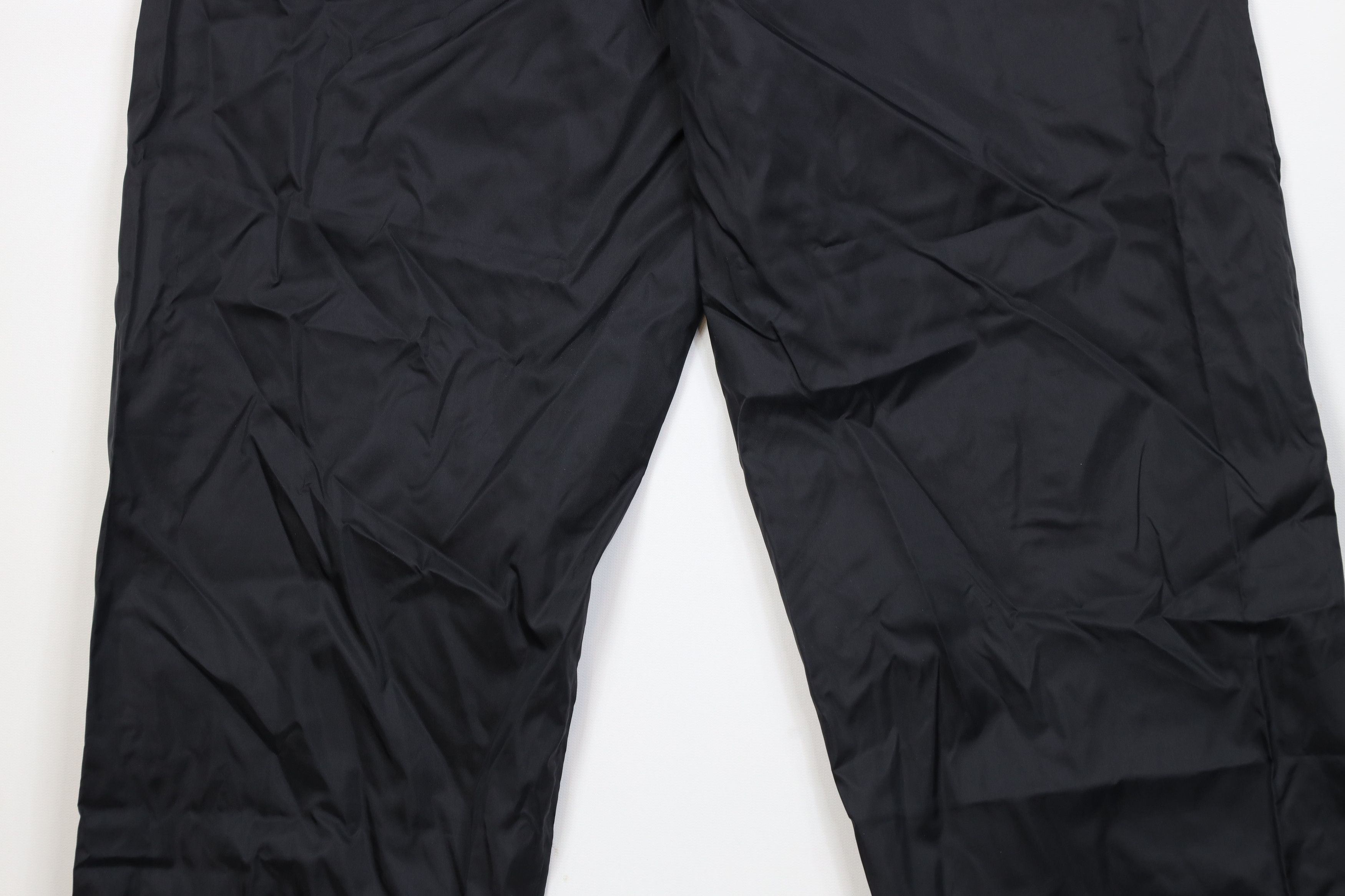 Vintage Vintage 90s Streetwear Cuffed Windbreaker Jogger Pants Black Size US 34 / EU 50 - 13 Thumbnail