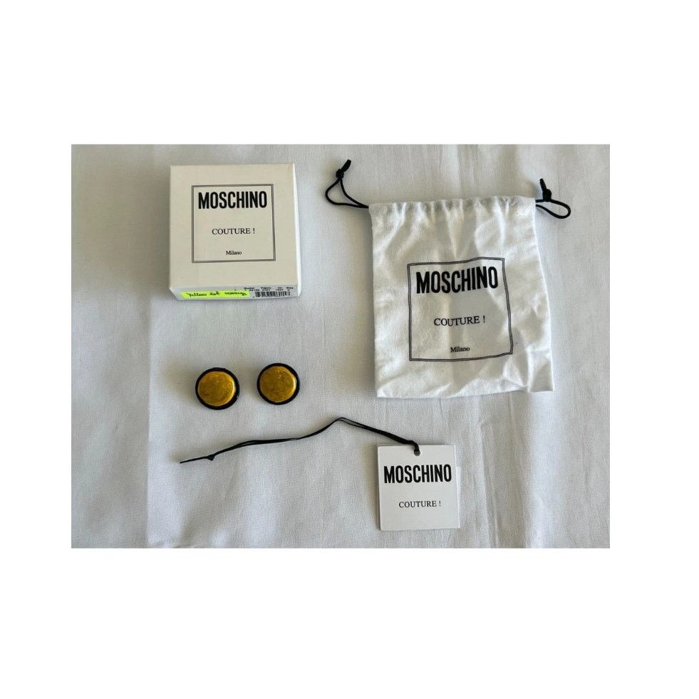 Moschino SS20 Moschino Couture Jeremy Scott Picasso ClipOn Earrings Size ONE SIZE - 3 Thumbnail