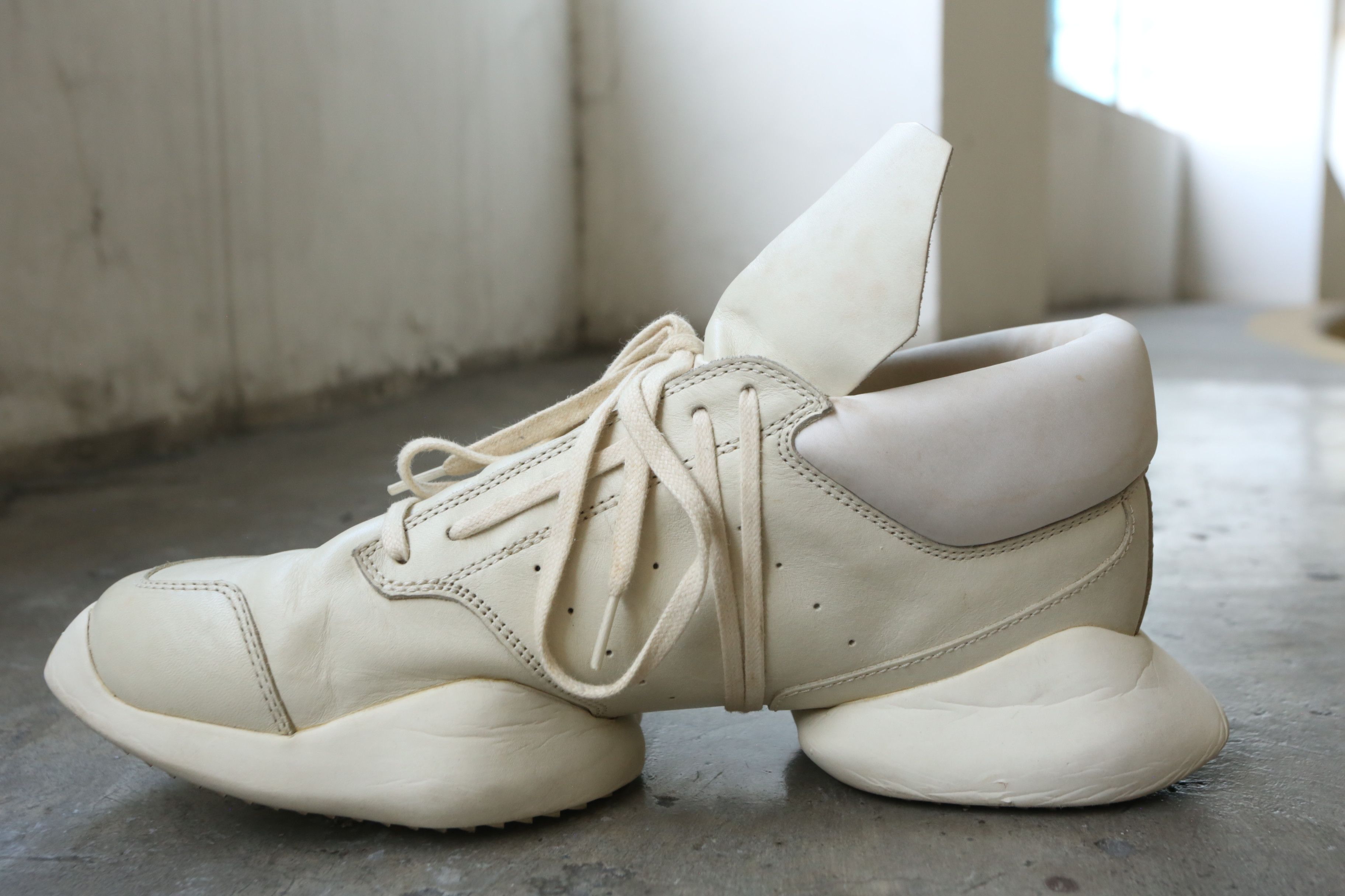 Adidas × Rick Owens Rick Owens - Adidas - S/S 16 - Tech Runner Size US 9.5 / EU 42-43 - 3 Thumbnail