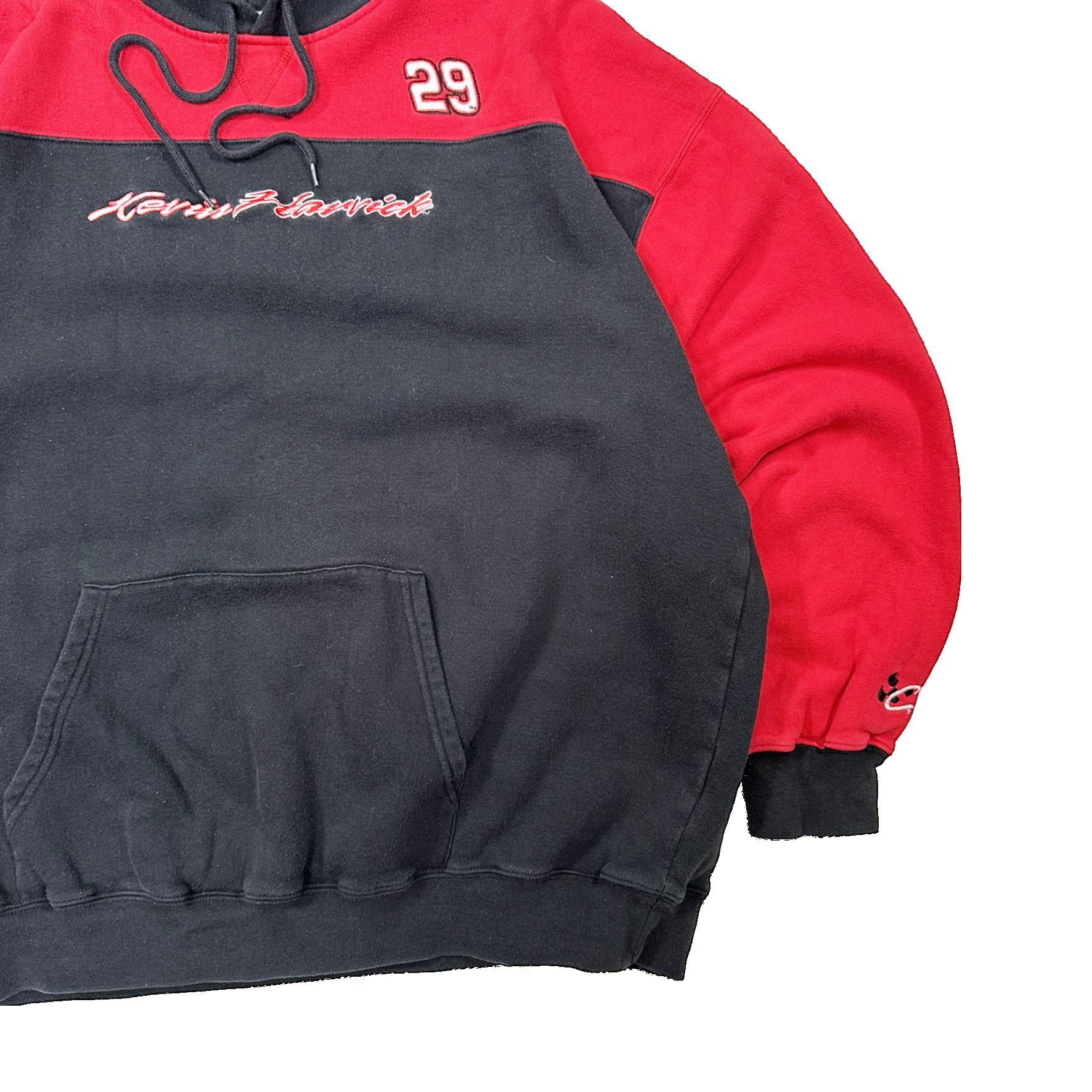 Vintage Vintage 00s NASCAR Kevin Harvick Embroidered Heavy Hoodie Size US XXL / EU 58 / 5 - 3 Thumbnail