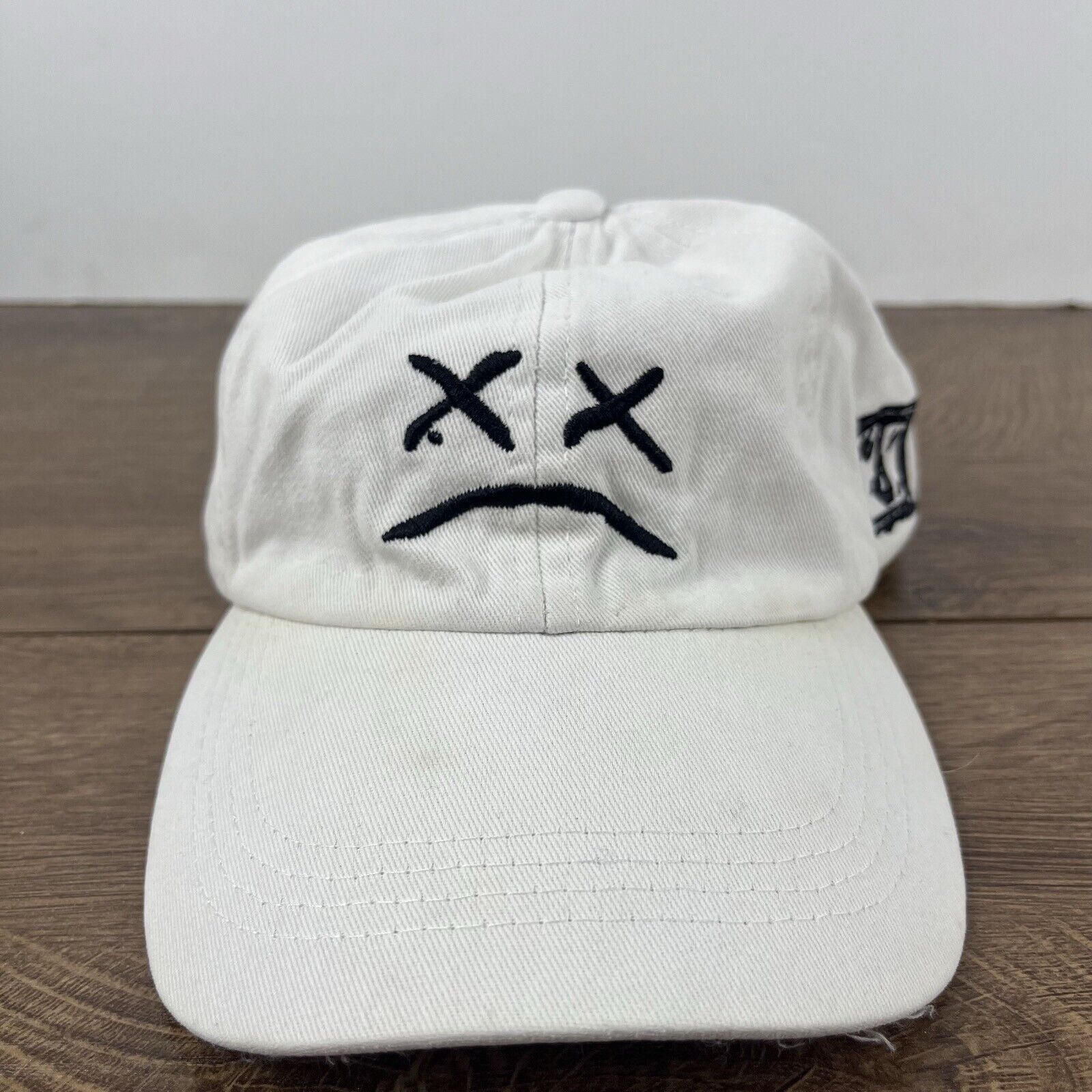 Other Marshmellow Hat White Cap Hat Adjustable Hat White Adult Hat Size ONE SIZE - 4 Thumbnail