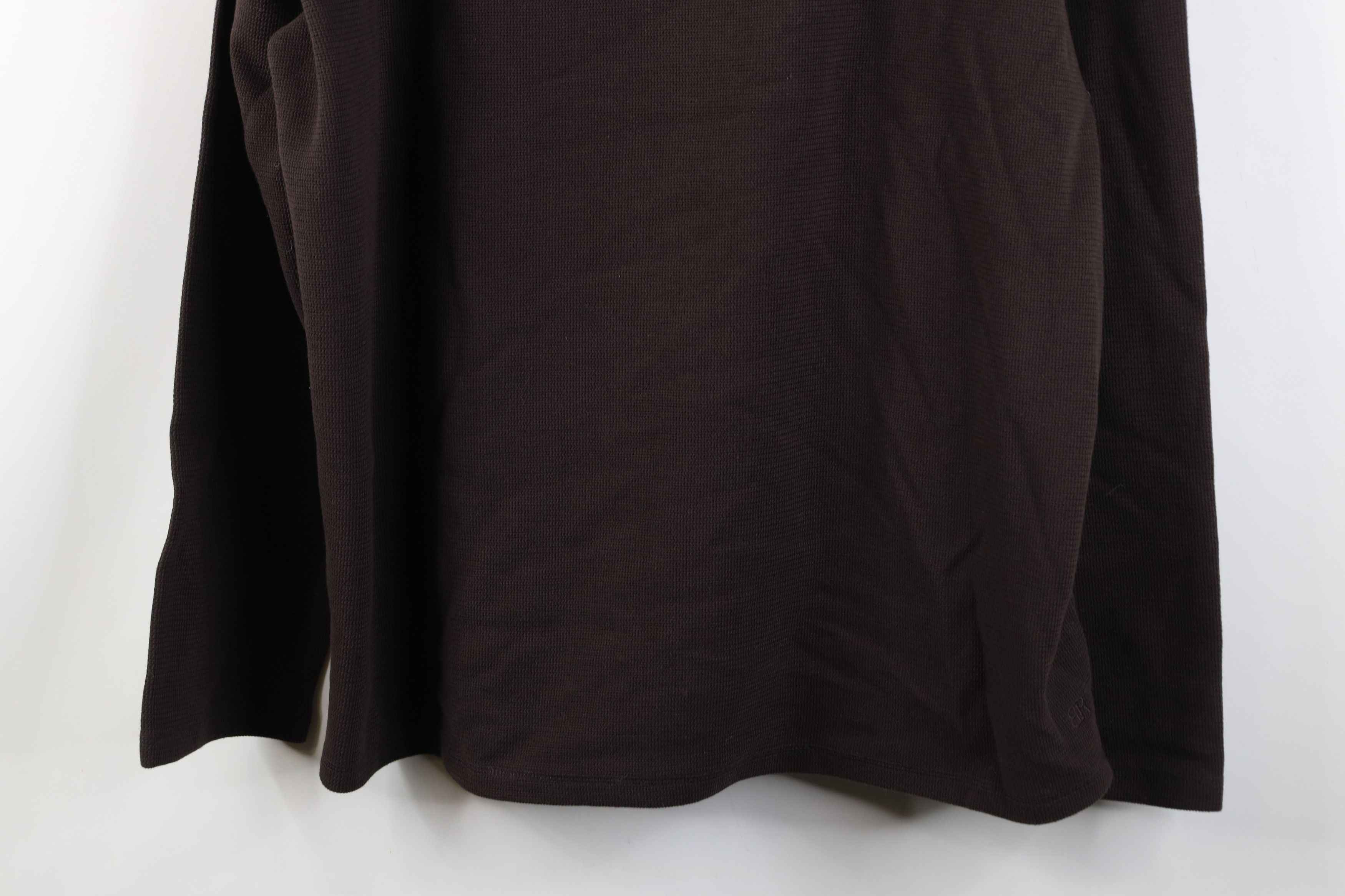 Banana Republic Vintage Y2K Banana Republic Waffle Knit Long Sleeve T-Shirt Size US XXL / EU 58 / 5 - 3 Thumbnail