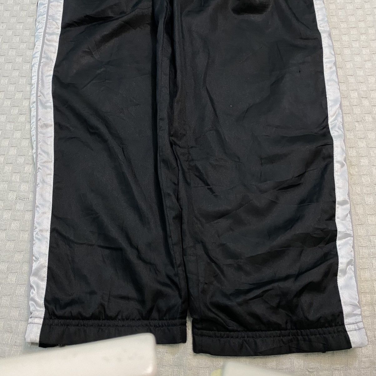 Carhartt Wip × Nike 💥 VINTAGE NIKE 90S BAGGY WIDE LEG SWOOSH TRACK PANTS Y2K Size US 26 / EU 42 - 9 Thumbnail