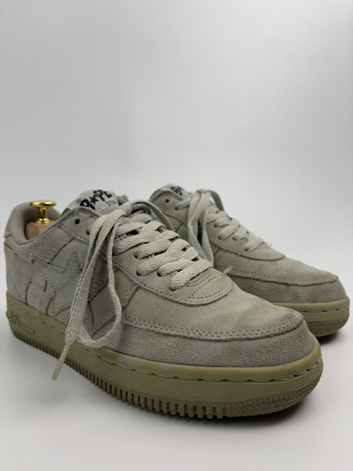 Bape × Kaws 2005 Bapesta x Kaws Low Top Sneakers Size US 5.5 / EU 38 - 1 Thumbnail