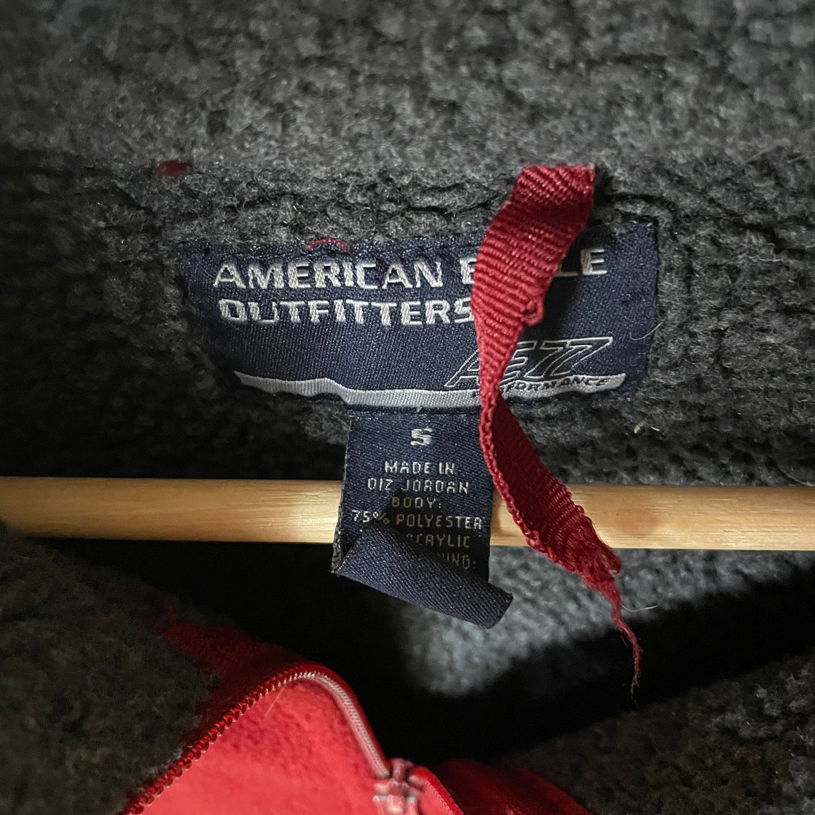 American Eagle Outfitters Deep Pile Y2K American Eagle Fleece Small Zip Up Sweater Size US S / EU 44-46 / 1 - 2 Thumbnail