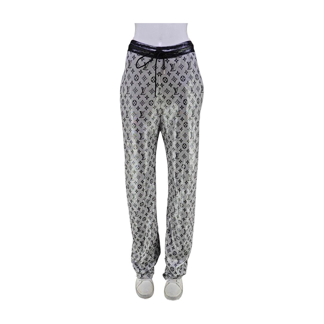 Louis Vuitton Louis Vuitton Monogram Silk Pants M Size 25" / US 0 / IT 36 - 1 Thumbnail
