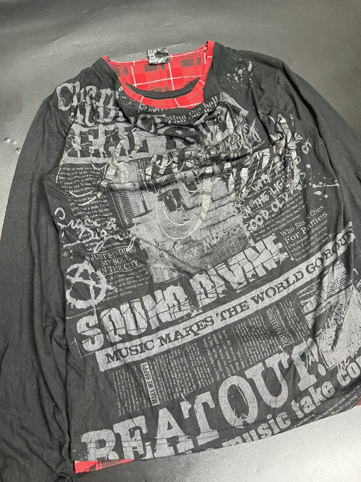Hysteric Glamour × If Six Was Nine × Japanese Brand Japanese Clash ahead anarchy punk double layers Size US L / EU 52-54 / 3 - 5 Thumbnail