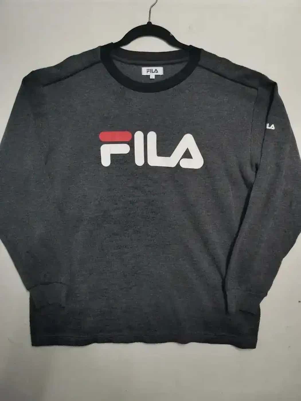 Fila Vintage Fila Big Logo Sweatshirt Size US L / EU 52-54 / 3 - 1 Thumbnail