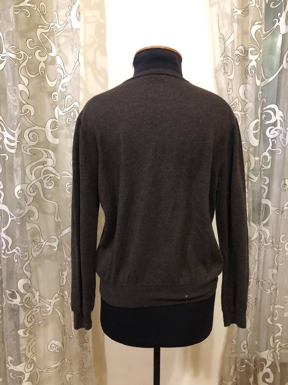 Polo Ralph Lauren Ralph Lauren Polo Sweater Brown V-Neck 100% Merino Wool Size M / US 6-8 / IT 42-44 - 10 Thumbnail