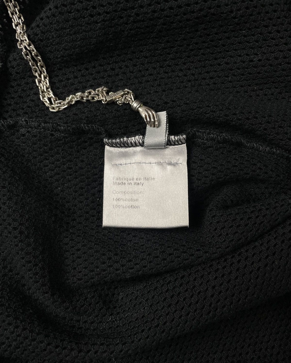 Dior × Hedi Slimane Dior Homme SS04 Mesh T-Shirt Size US S / EU 44-46 / 1 - 9 Thumbnail