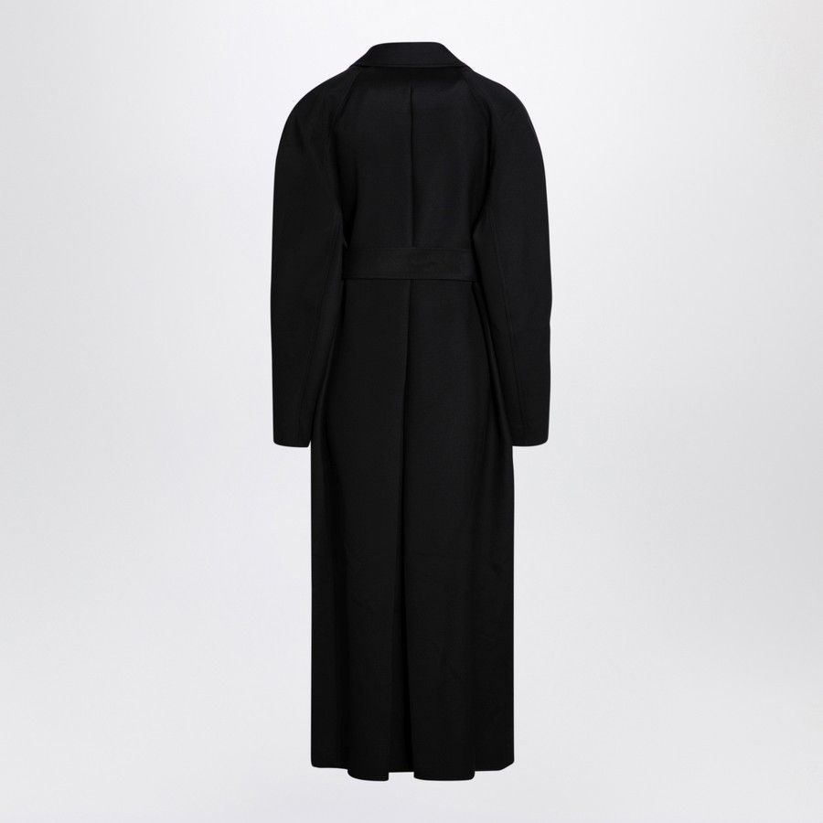 KHAITE o1d2blof0824 Roth Coat in Black Size S / US 4 / IT 40 - 2 Thumbnail