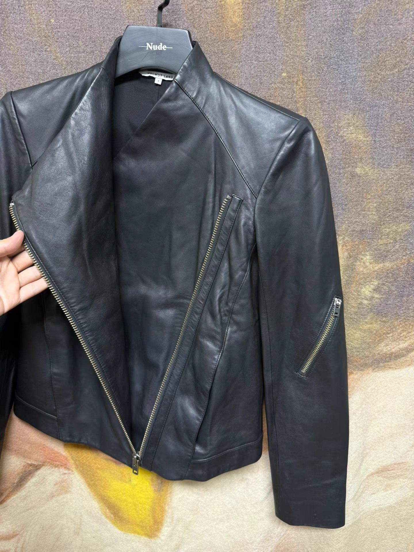 Helmut Lang Helmut Lang Sheepskin Leather Jacket K20 Size S / US 4 / IT 40 - 5 Thumbnail
